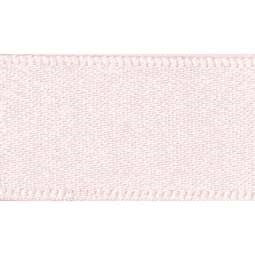 3mm x 30m Double Faced Poly Satin Ribbon Roll - Pale Pink