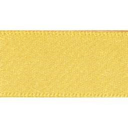 7mm x 20m Double Faced Poly Satin Ribbon Roll - Gold