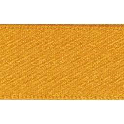 25mm x 20m Double Faced Poly Satin Ribbon Roll - Marigold