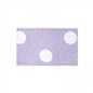 15mm x 20m Double Faced Poly Satin Ribbon Roll - Orchid Polka Dot
