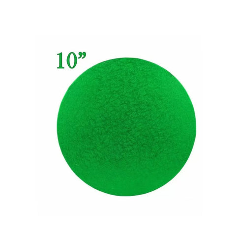 10" Round Green Drum, 13mm Thick