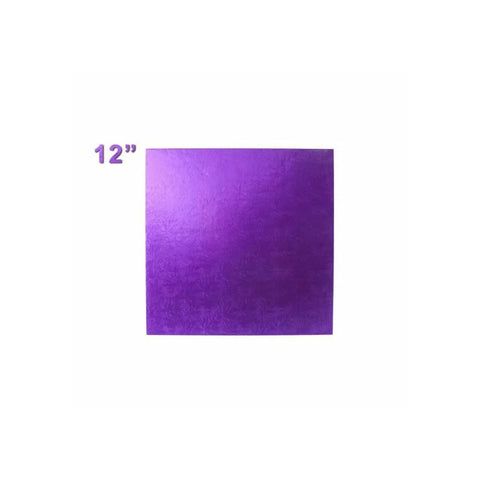 12" Square Purple Drum, 13mm Thick