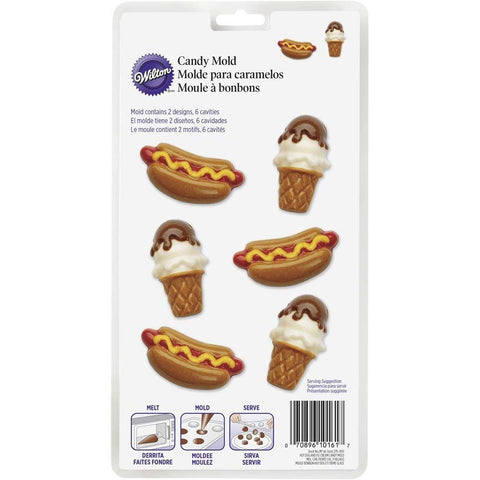 Wilton Hot Dog Ice Cream Moulds - Discontinued FINAL
