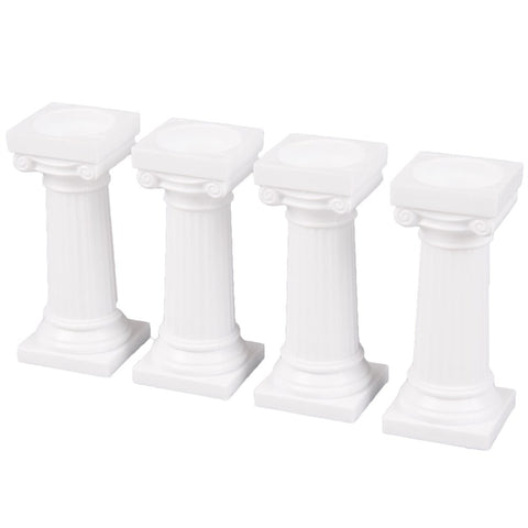 Wilton Grecian Pillars 3"- Pack of 4 []