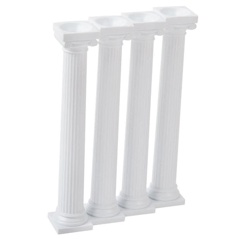 Wilton Grecian Pillars 7"- Pack of 4