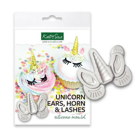 Katy Sue - Unicorn Ears, Horn & Lashes Mould