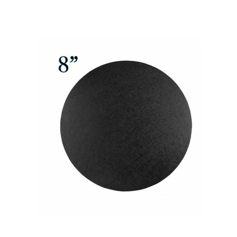 8" Round Black Drum, 13mm Thick