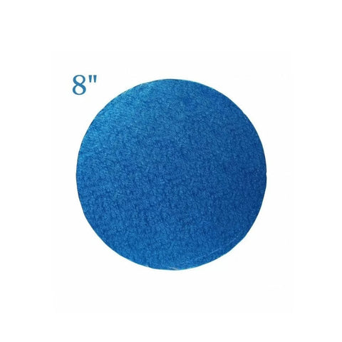8" Round Blue Drum, 13mm Thick