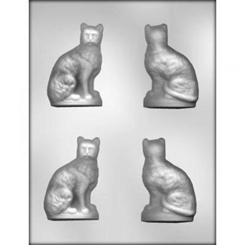 3-1/8" 3D CAT CHOC MOLD