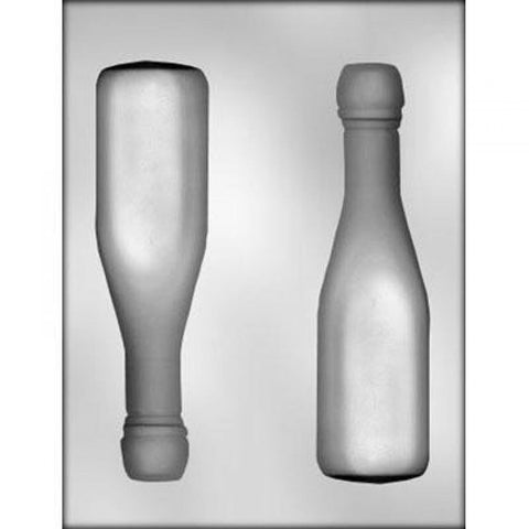 3D Champagne Bottle Chocolate Mould 7" x 2"