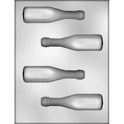 3D Champagne Bottle Chocolate Mould 4.75" x 1.5"