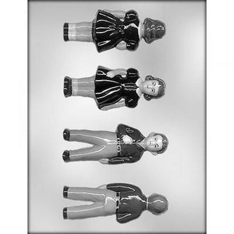 Girl and Boy Chocolate Mould