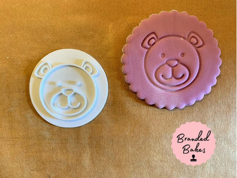 Branded Bakes - Teddy Bear Fondant Stamp