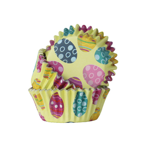 Cupcake Cases Foil Lined Easter Eggs Pk/30