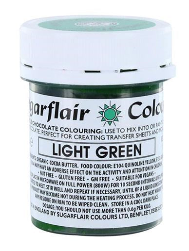 Sugarflair Chocolate Colour 35g -  LIGHT GREEN