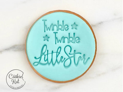 Cookie Embosser - Twinkle Twinkle Little Star