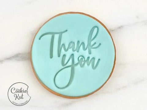 Cookie Embosser - Thank You 2