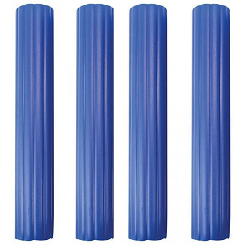 PME Blue Plastic Hollow Pillars - Pack of 4