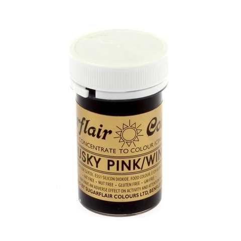 Sugarflair Spectral Paste Colour - Dusky Pink / Wine 25g - SUGARSHACK
