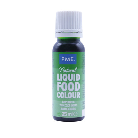 PME 100% Natural Food Colour Liquid (25ml) Juniper Green