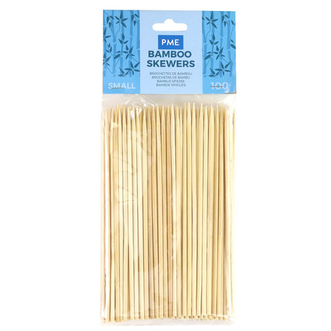 Bamboo Skewers (Pack of 100) - 6Inch