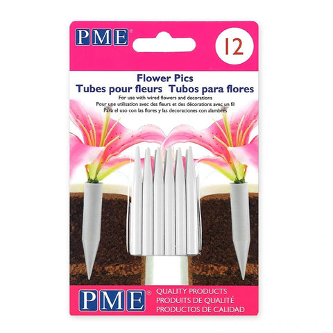 PME Large Flower Pics - Pack of 6
