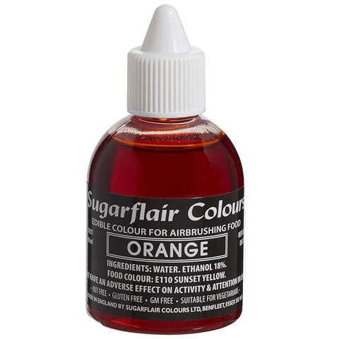 Sugarflair Airbrush Colour - Orange 60ml