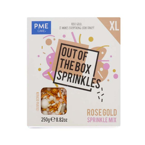 Out the Box Sprinkle Mix - Rose Gold (60g)