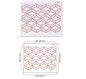 Geometric Rhombus Pattern Cake Stencil