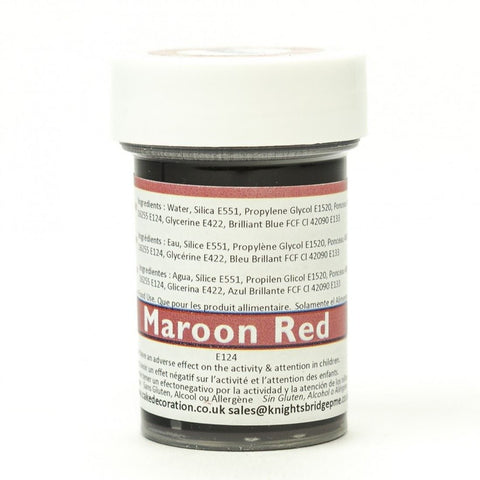 PME Paste Colour - Maroon Red (25g / 0.88oz)