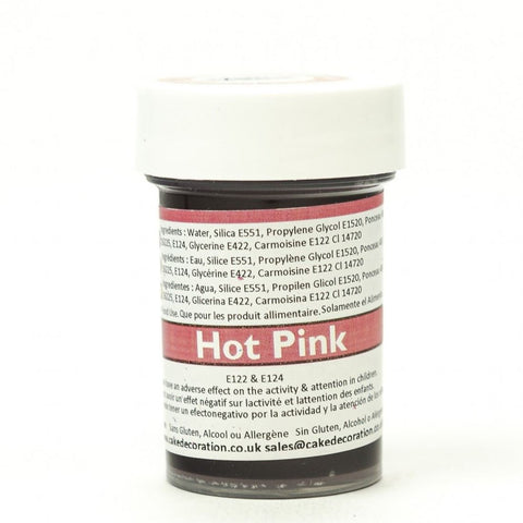 PME Paste Colour - Hot Pink  (25g / 0.88oz)