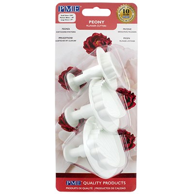PME Peony Plunger Cutter Set Of 3