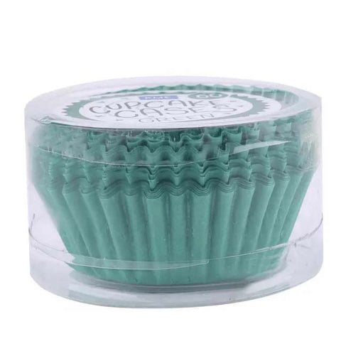 Paper Cupcake Cases - Pack of 60: Emerald Green