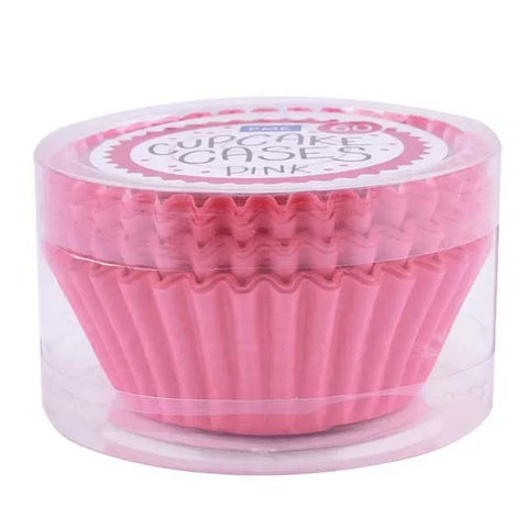 Paper Cupcake Cases - Pack of 60: Hot Pink