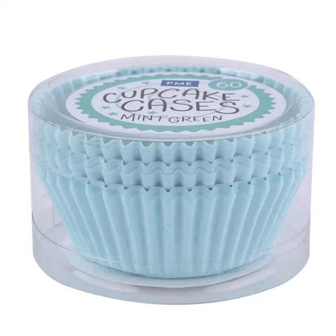Paper Cupcake Cases - Pack of 60: Light Blue