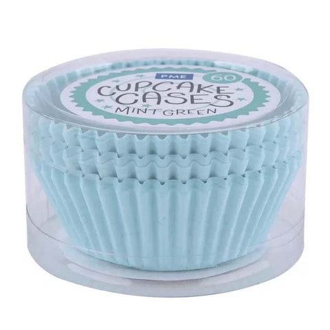 Paper Cupcake Cases - Pack of 60: Mint Green