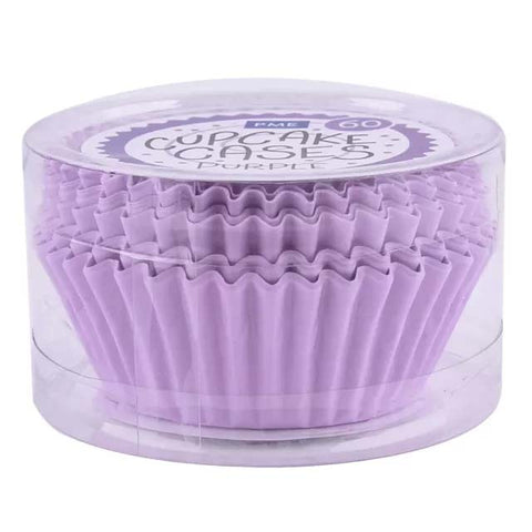 Paper Cupcake Cases - Pack of 60: Pastel Purple