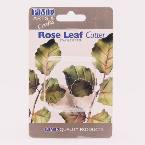 Rose Leaf Serrated Flow Petal Ctr Set 3 []