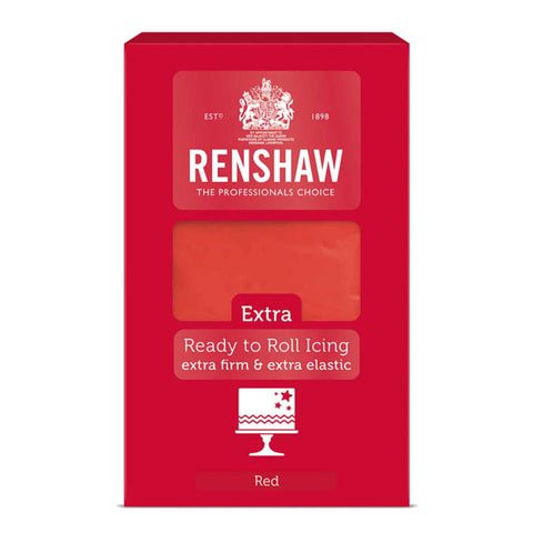 RTR Renshaw EXTRA Ready to Roll 1kg - Red