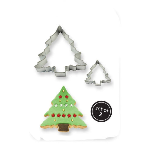 Cookie & Cake Christmas Tree Cutter (Set/2) []