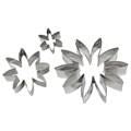 Stainless Steel Cutters - Daisy Set of 3