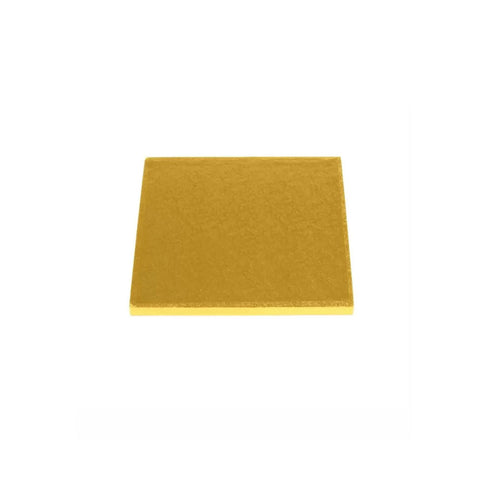 4" Square Gold Drum, 13mm Thick