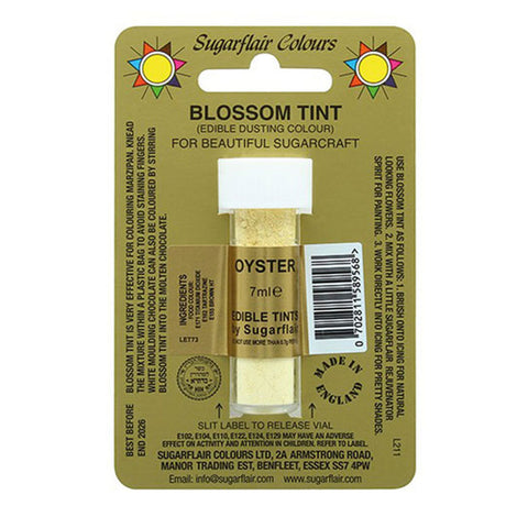Sugarflair Blossom Tint Dusting Colour - Oyster 7ml