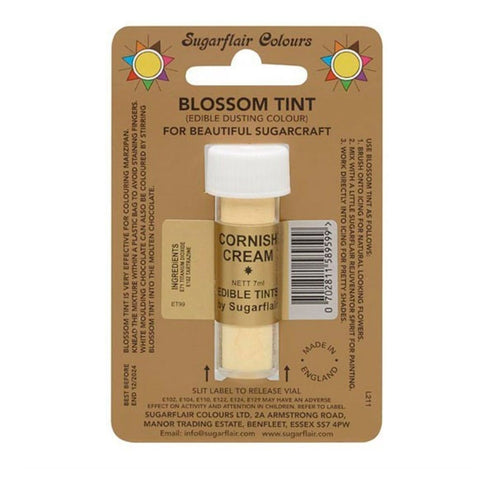 Sugarflair Blossom Tint Dusting Colour - Cream 7ml