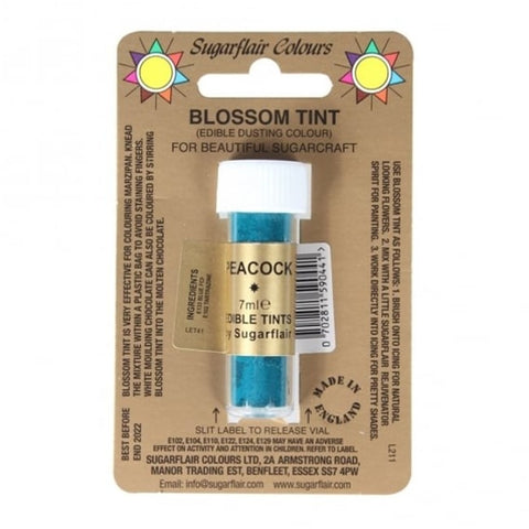 Sugarflair Blossom Tint Dusting Colour - Peacock 7ml ***