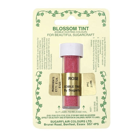 Sugarflair Blossom Tint Dusting Colour - Rose 7ml
