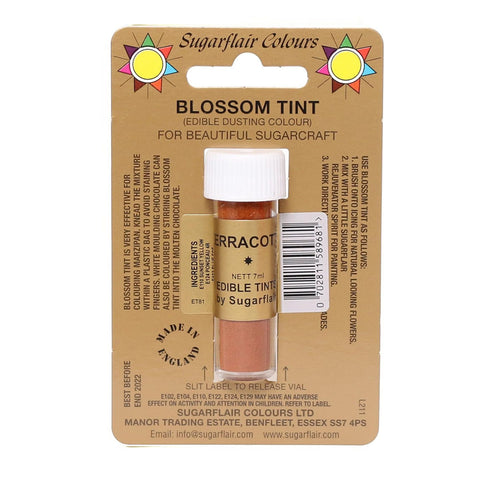 Sugarflair Blossom Tint Dusting Colour - Terracotta 7ml ***
