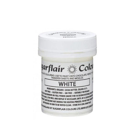 Sugarflair Chocolate Colour 35g - WHITE