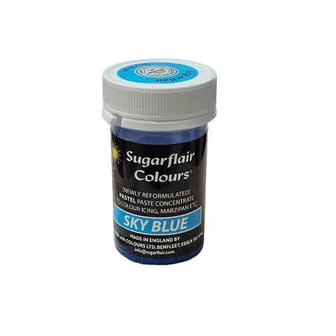 Sugarflair Pastel Paste Colour - Sky Blue 25g
