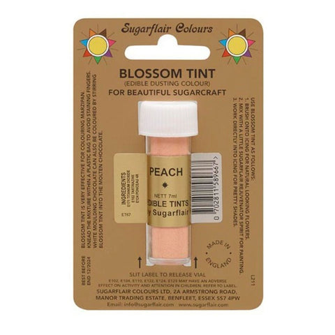 Sugarflair Blossom Tint Dusting Colour - Peach 7ml